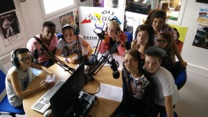 Photo issue d'un atelier TAP avec les jeunes élèves de Douvrin.
