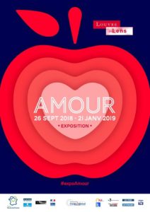 affiche expo "Amour" - Louvre-Lens, automne 2018