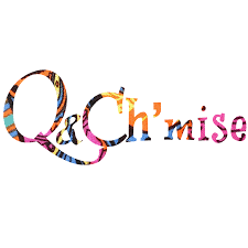 Logo entreprise "Q & Ch'mise" (pièces uniques sur un concept de revalorisation textile)