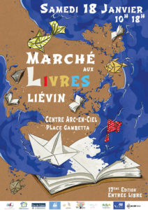 Affiche Marché aux Livres de Liévin - 18 janvier 2020