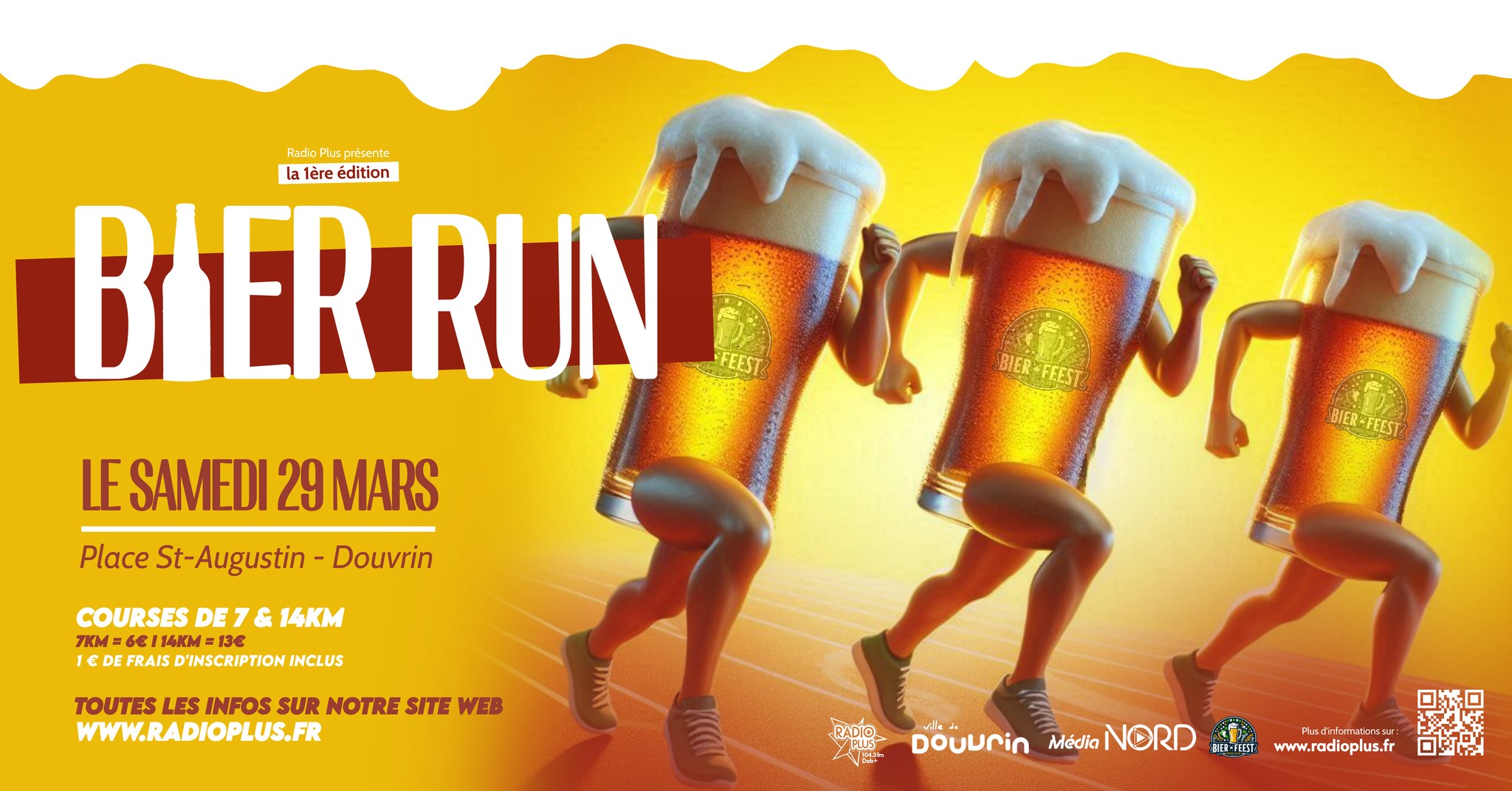 BIER RUN 2025 - Radio Plus Haut de France radioplus